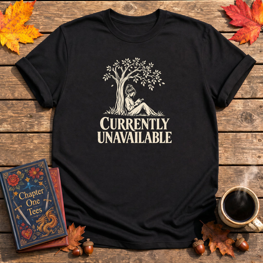 Currently Unavailable Book T-Shirt