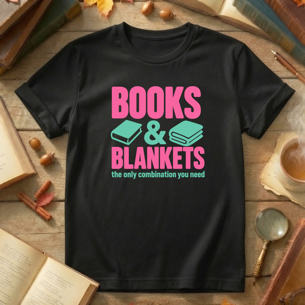 Books & Blankets T-Shirt