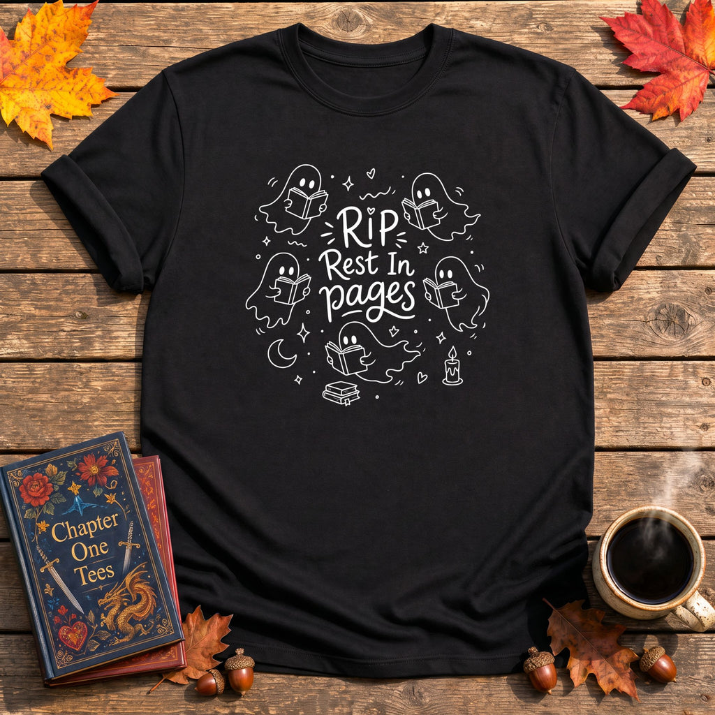 Rest In Pages Book T-Shirt