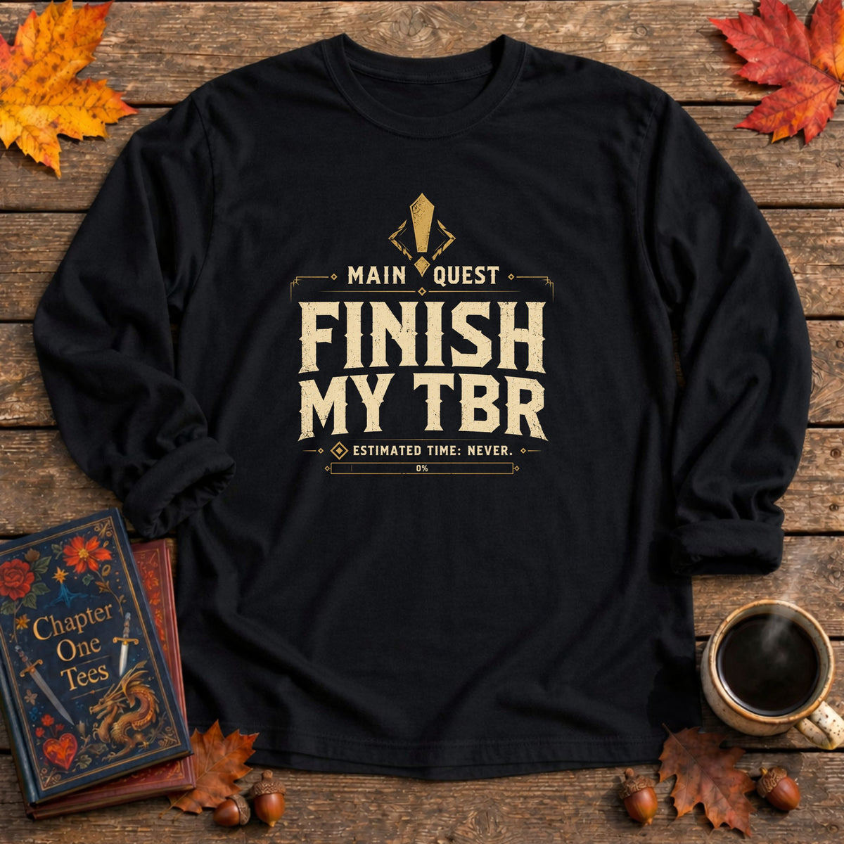 Finish My TBR Long Sleeve Tee