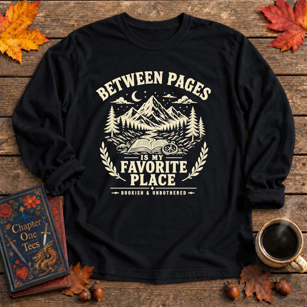 Between Pages Long Sleeve Book Tee