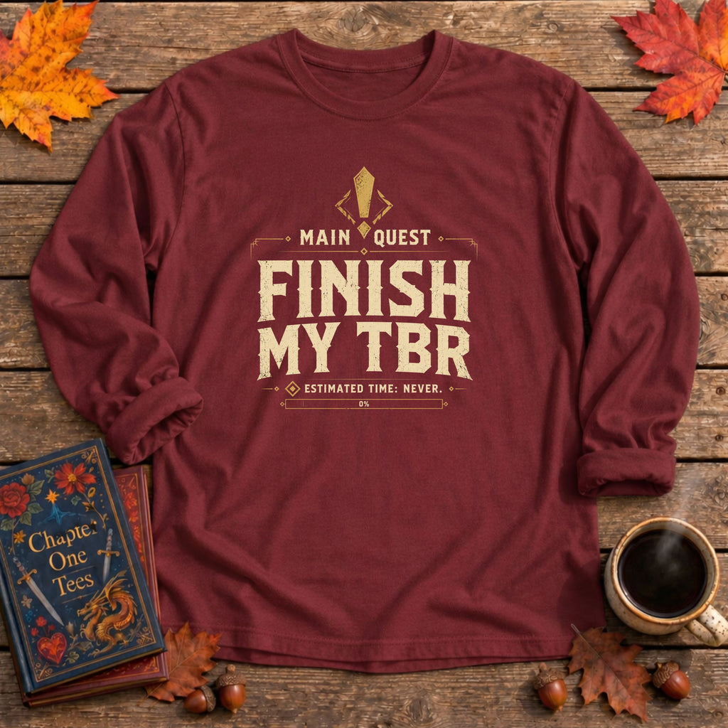 Finish My TBR Long Sleeve Tee