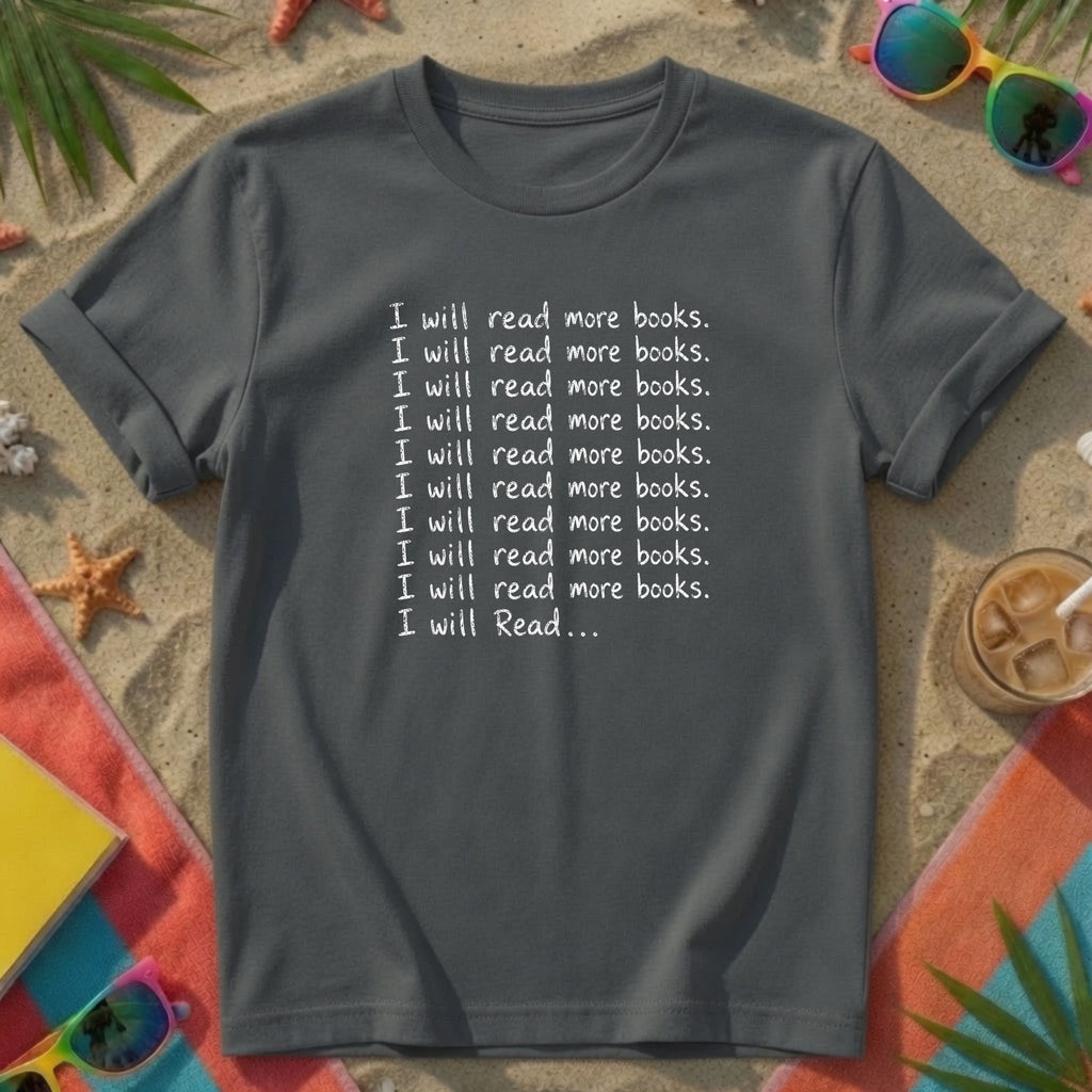 I Will Read More Books T-Shirt