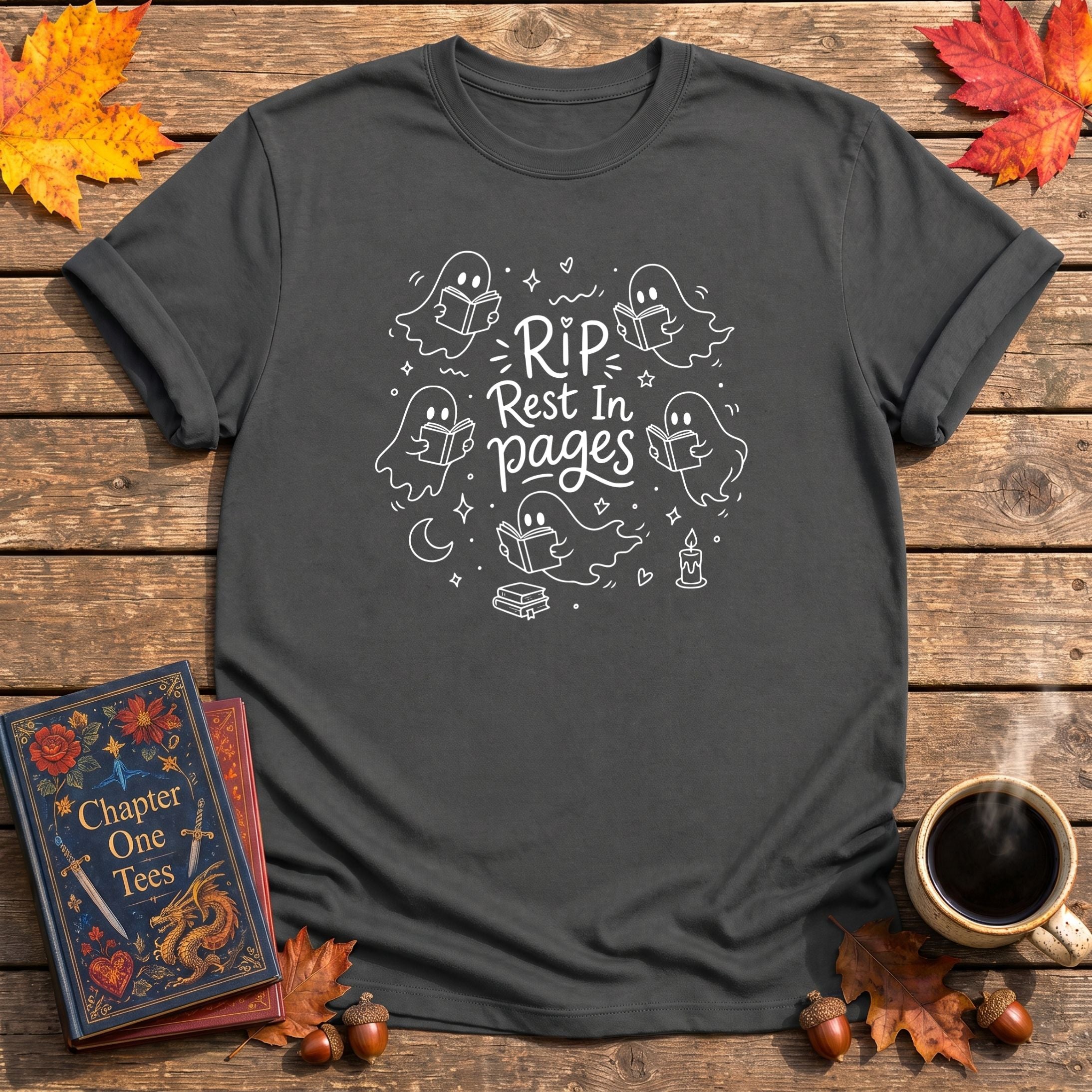 Rest In Pages Book T-Shirt