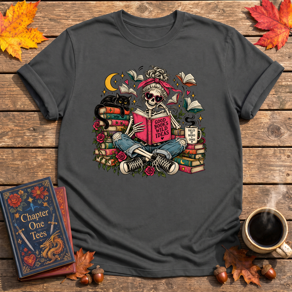 Good Books Wild Ideas T-Shirt