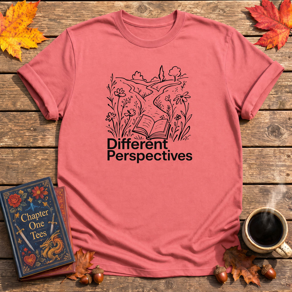 Different Perspectives Book T-Shirt