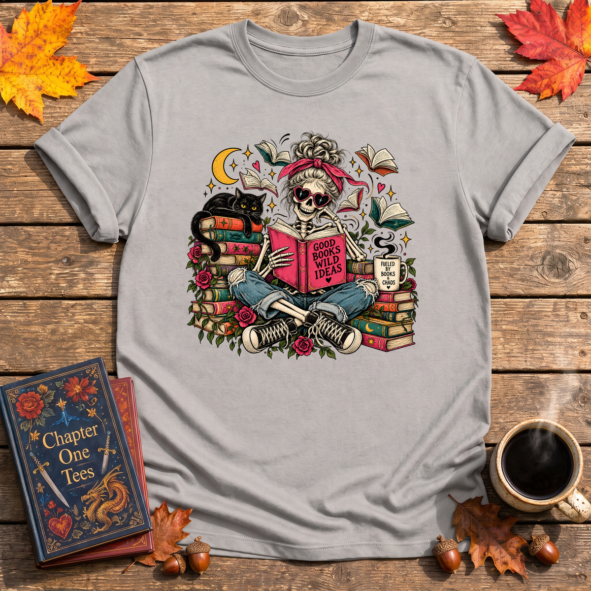 Good Books Wild Ideas T-Shirt