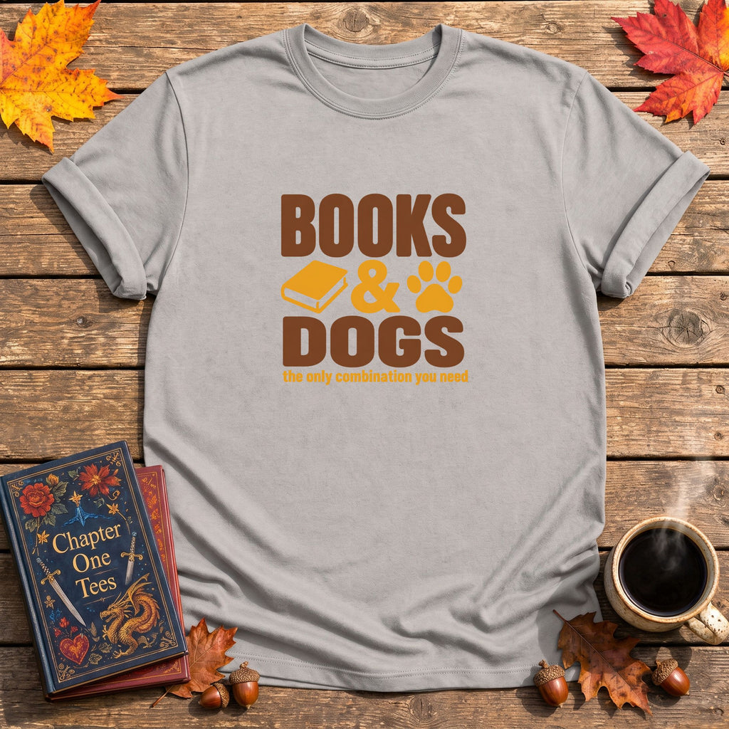 Books & Dogs T-Shirt