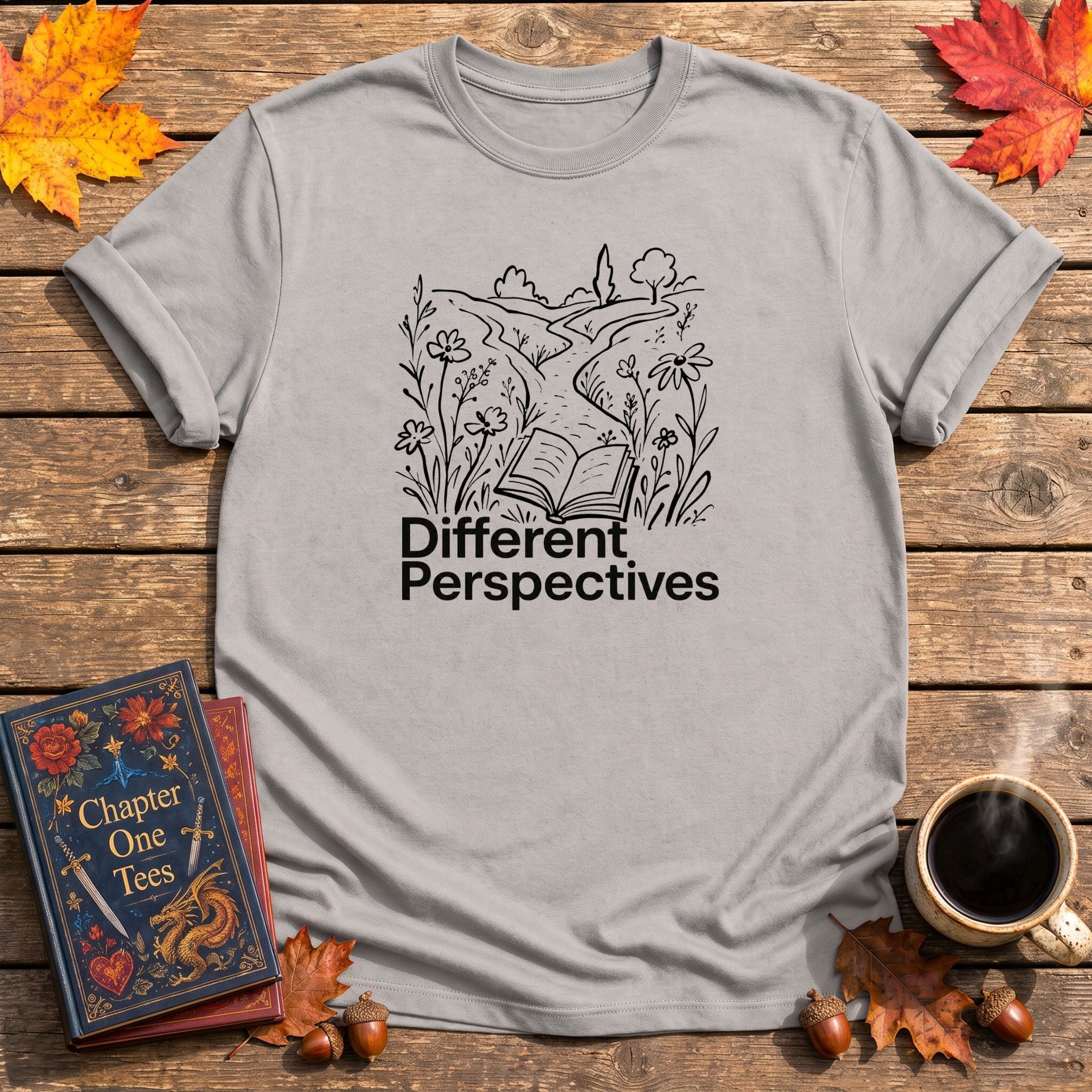 Different Perspectives Book T-Shirt