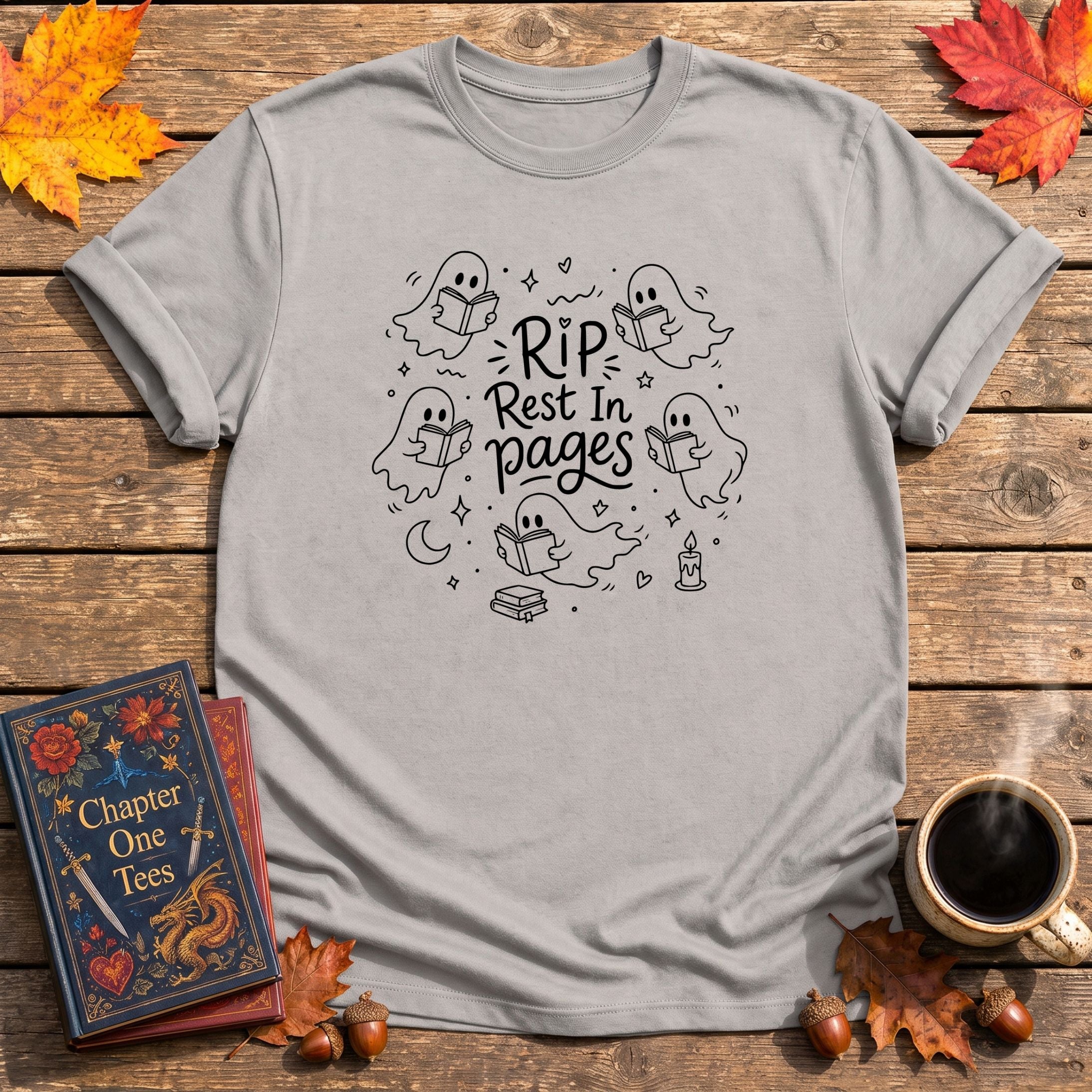 Rest In Pages Book T-Shirt