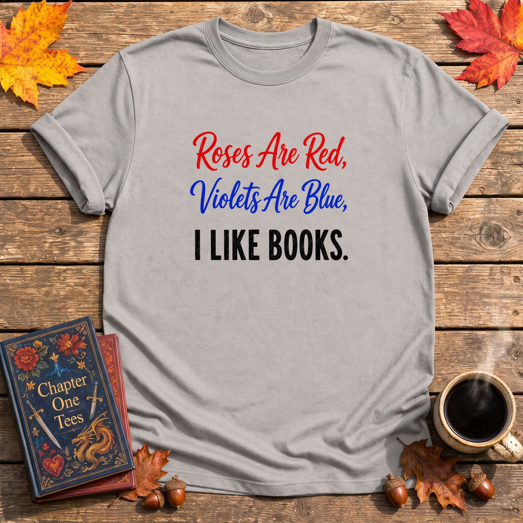 Roses Are Red Book T-Shirt