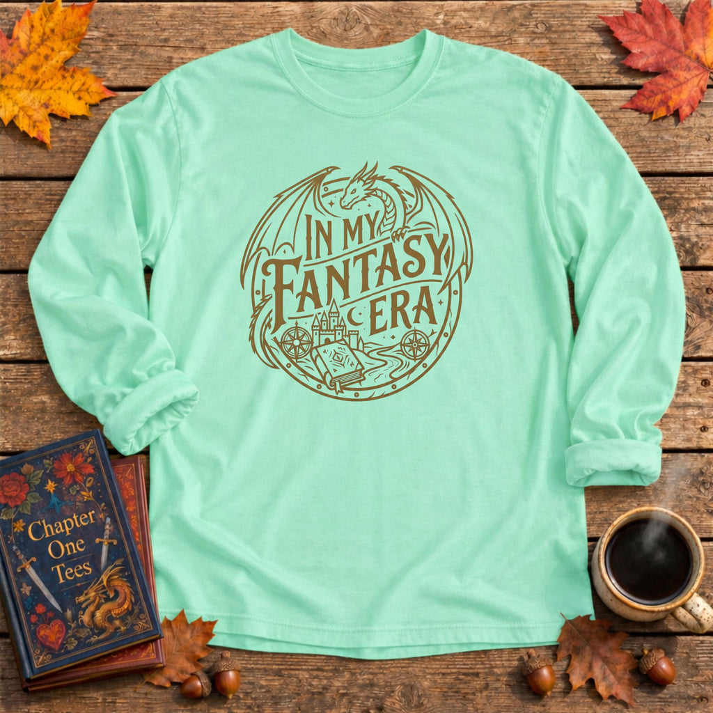 In My Fantasy Era Long Sleeve Book Tee