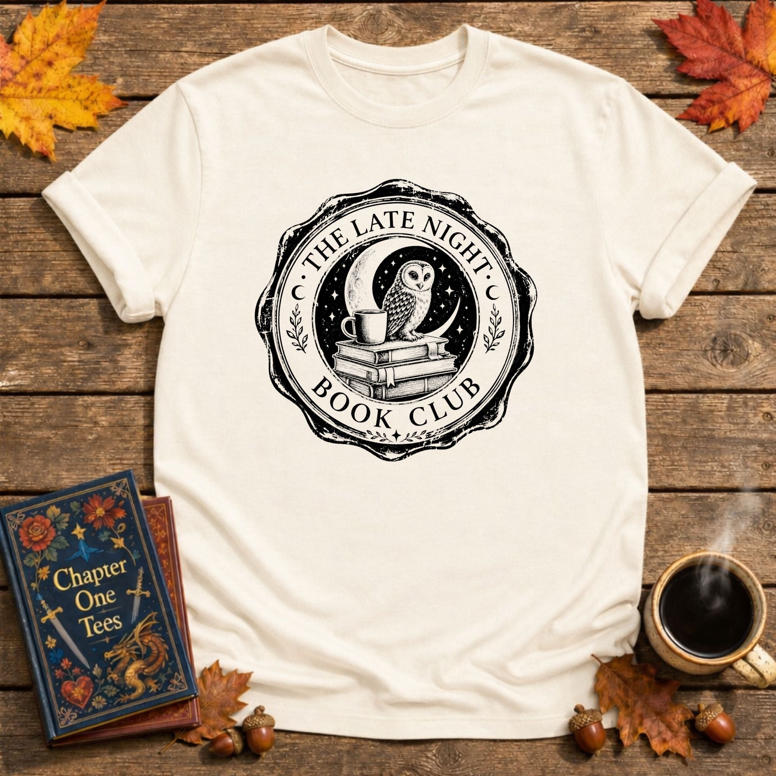 Late Night Book CC T-Shirt