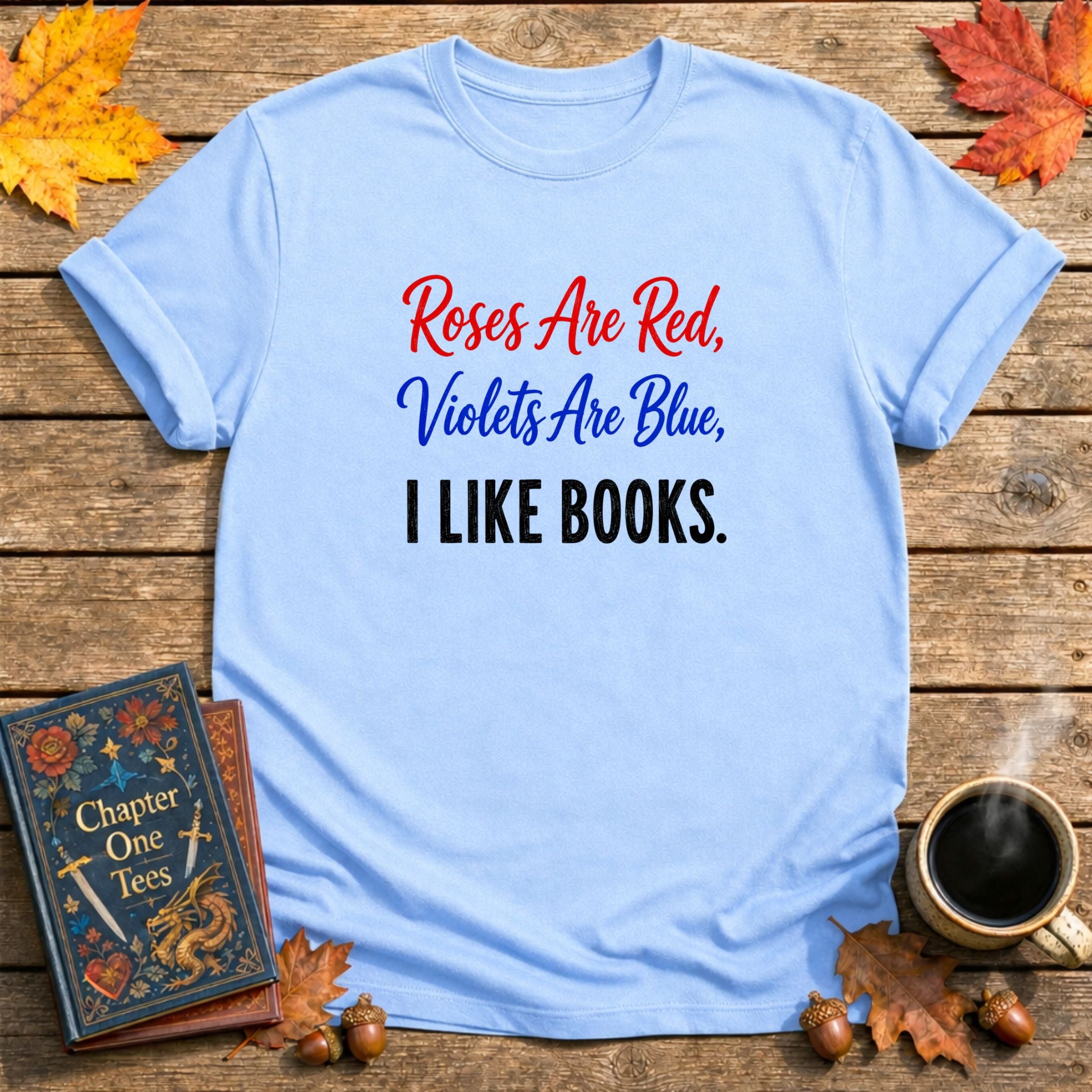 Roses Are Red Book T-Shirt