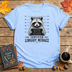 Library Menace Book T-Shirt