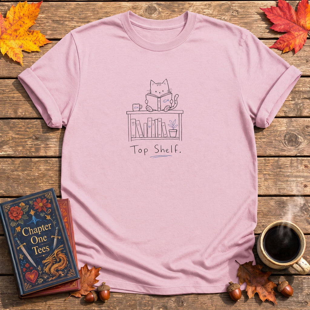 Top Shelf Book T-Shirt