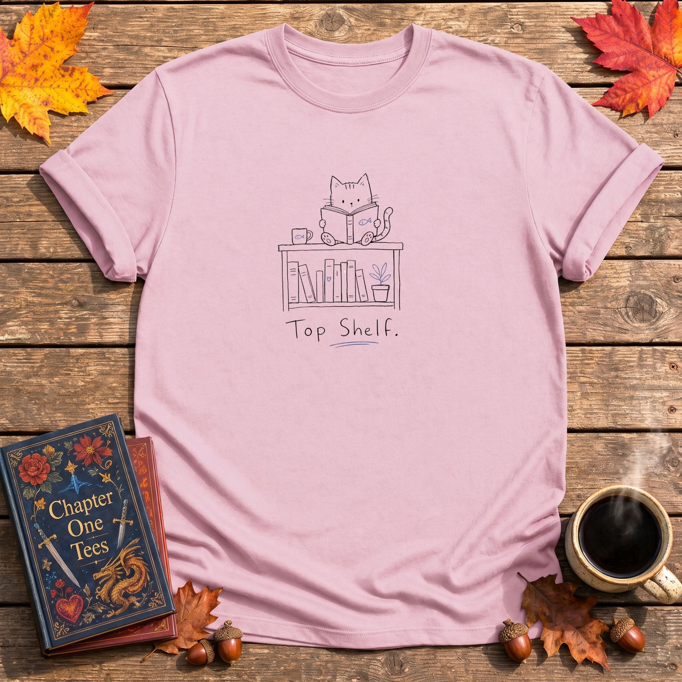Top Shelf Book T-Shirt