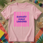Support Public Libraries - Stripes T-Shirt