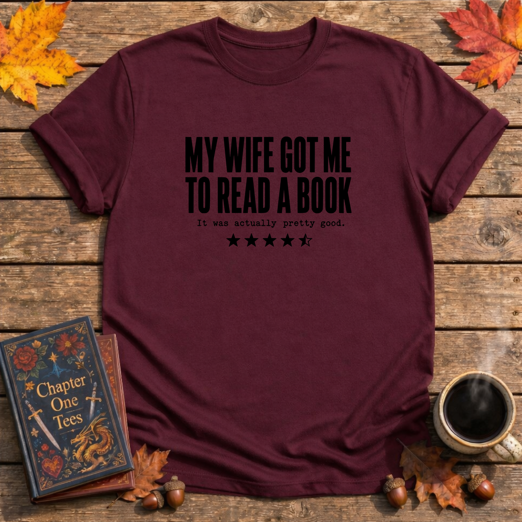 Wife Book T-Shirt