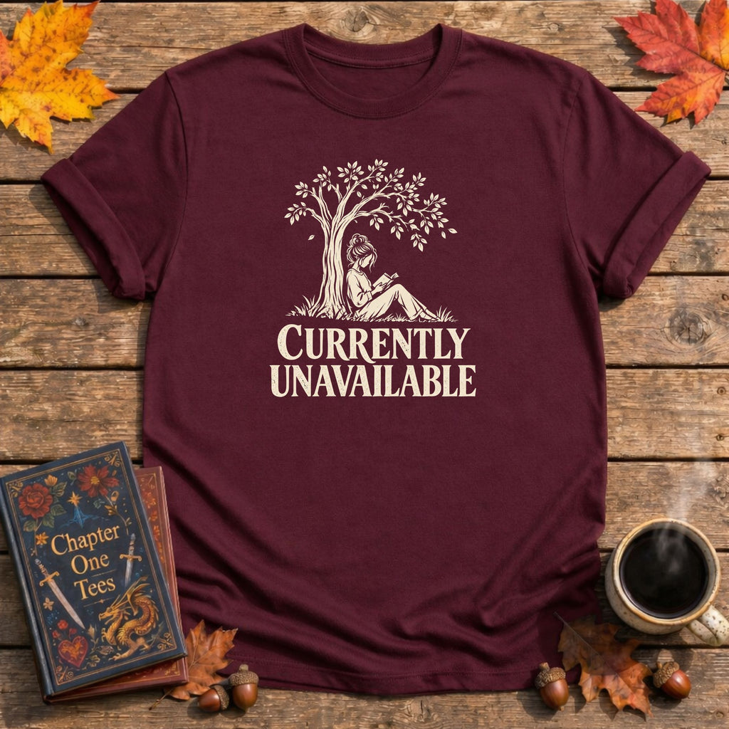 Currently Unavailable Book T-Shirt