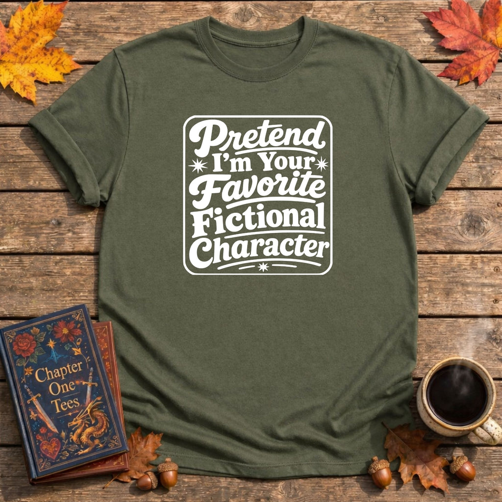 Pretend Book Lover T-Shirt