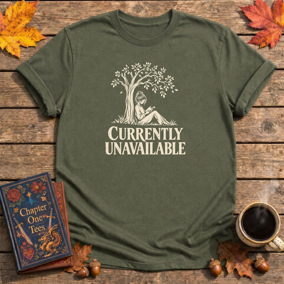 Currently Unavailable Book T-Shirt