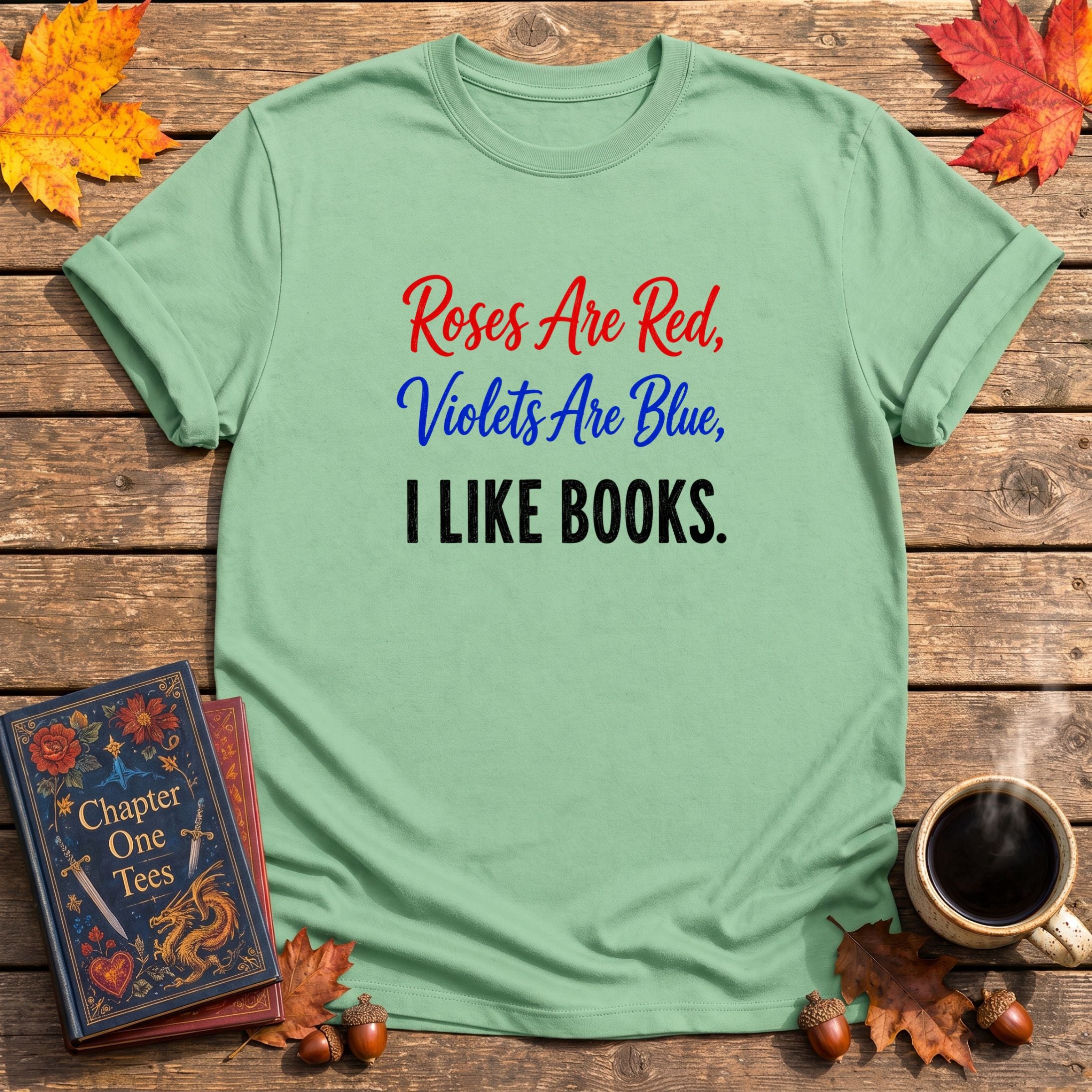 Roses Are Red Book T-Shirt