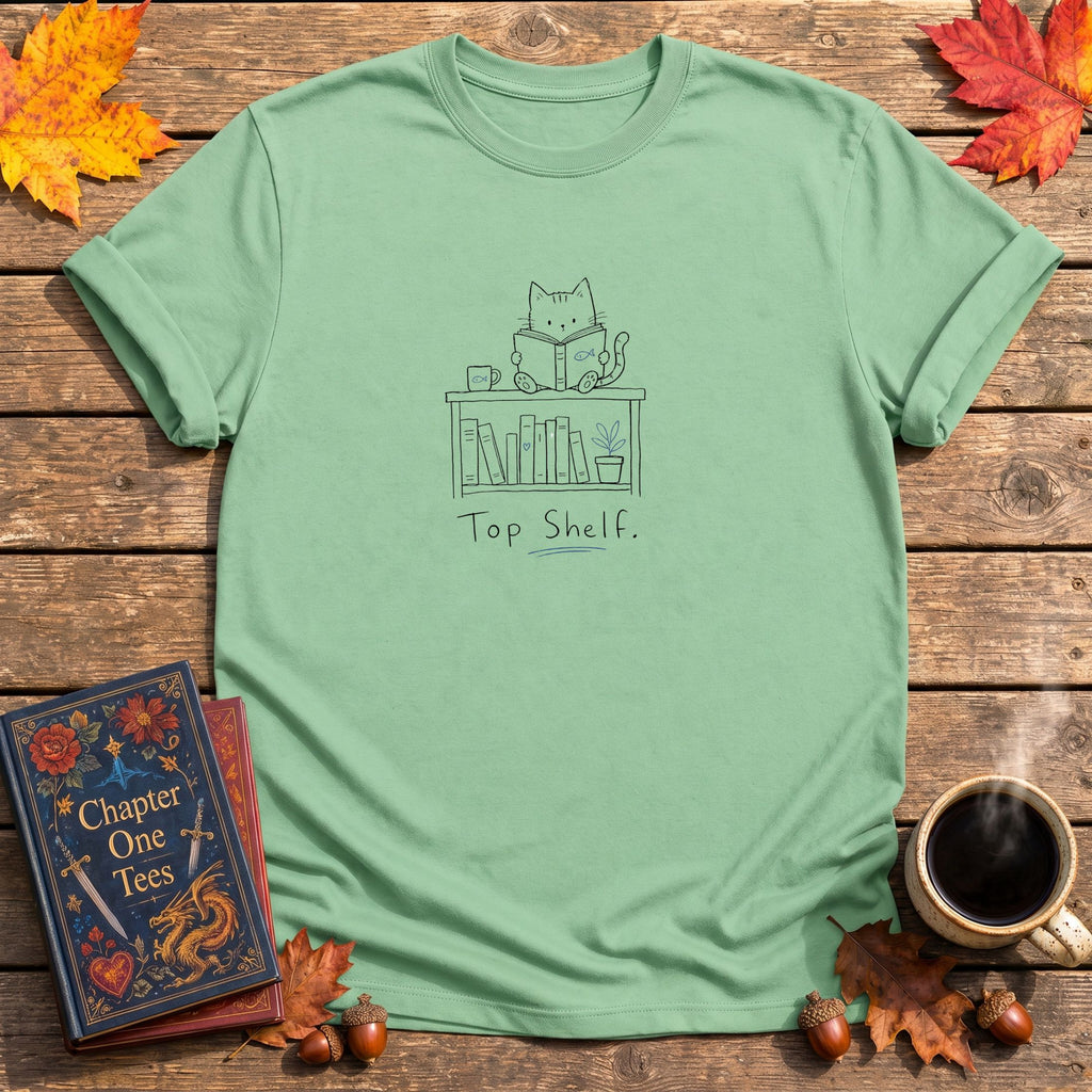 Top Shelf Book T-Shirt