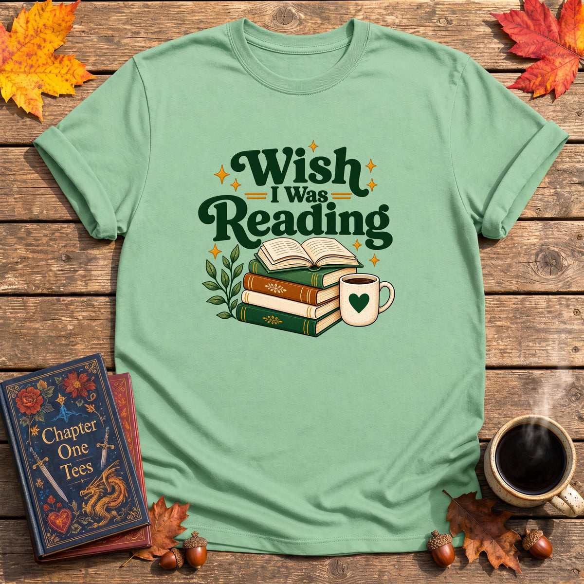 Wish I Was Reading T-Shirt