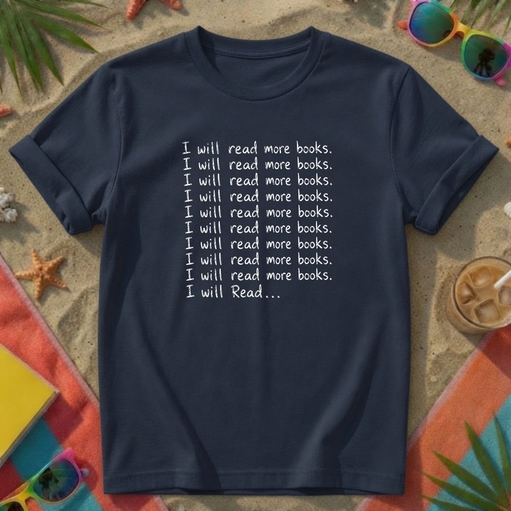 I Will Read More Books T-Shirt