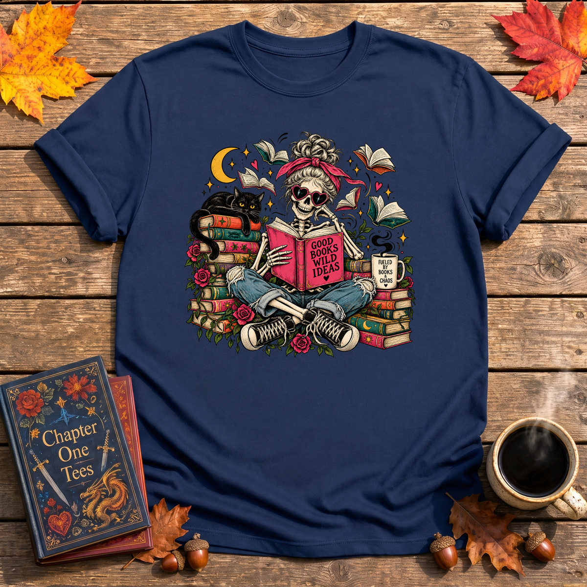 Good Books Wild Ideas T-Shirt