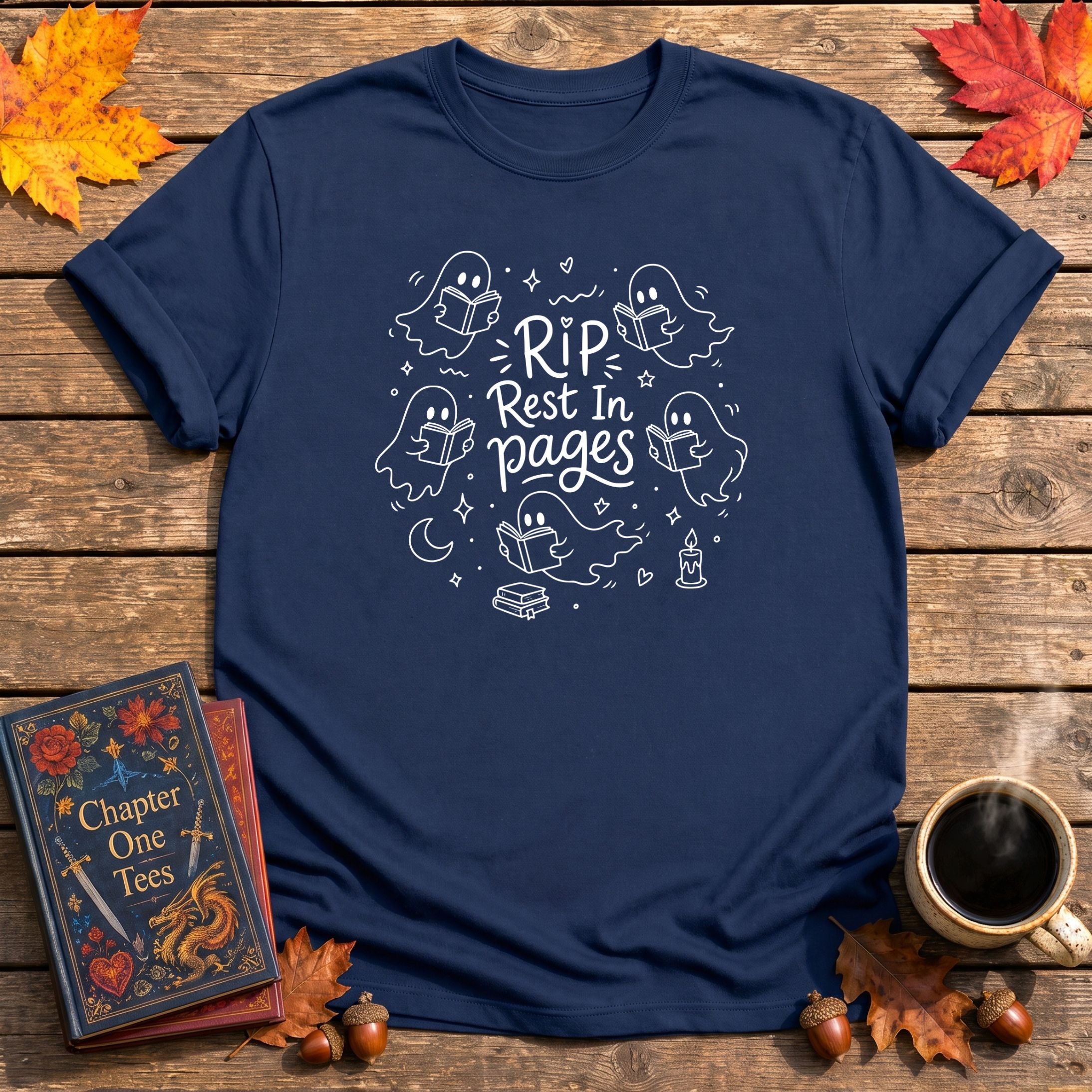 Rest In Pages Book T-Shirt