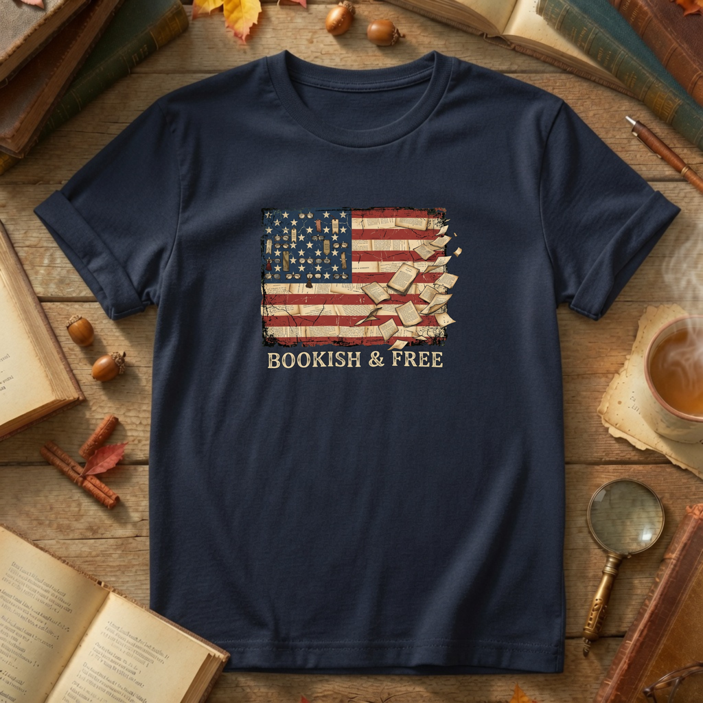 Bookish and Free T-Shirt