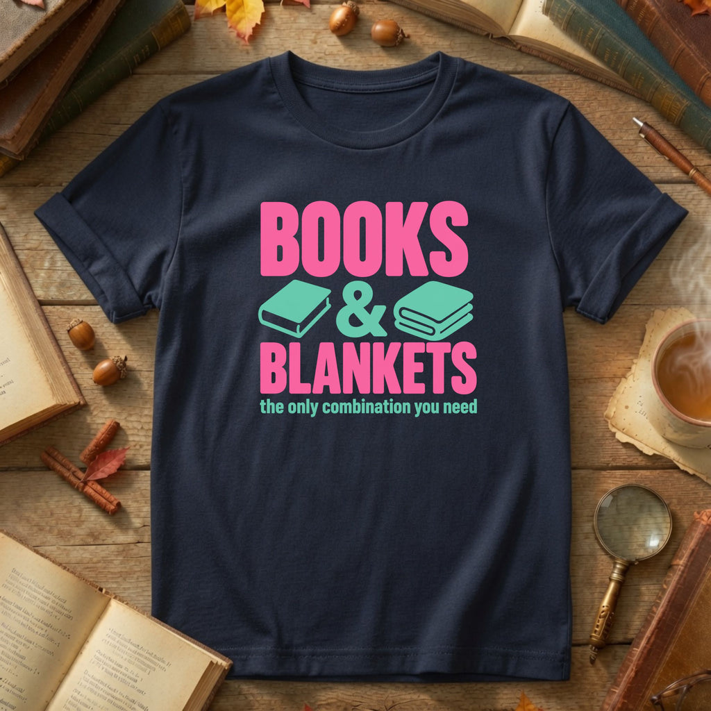 Books & Blankets T-Shirt