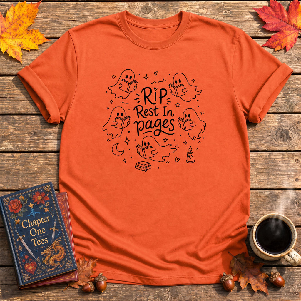Rest In Pages Book T-Shirt
