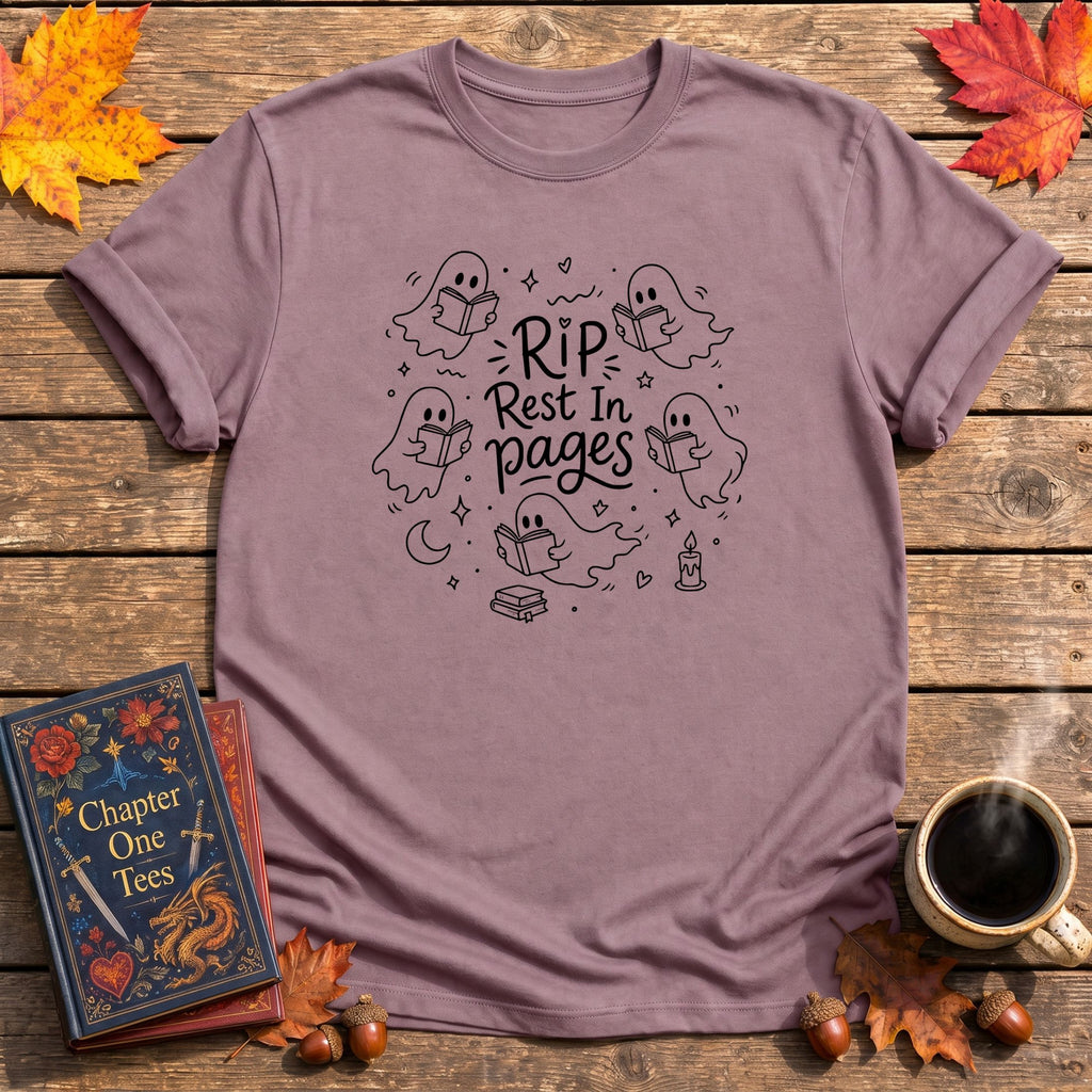 Rest In Pages Book T-Shirt