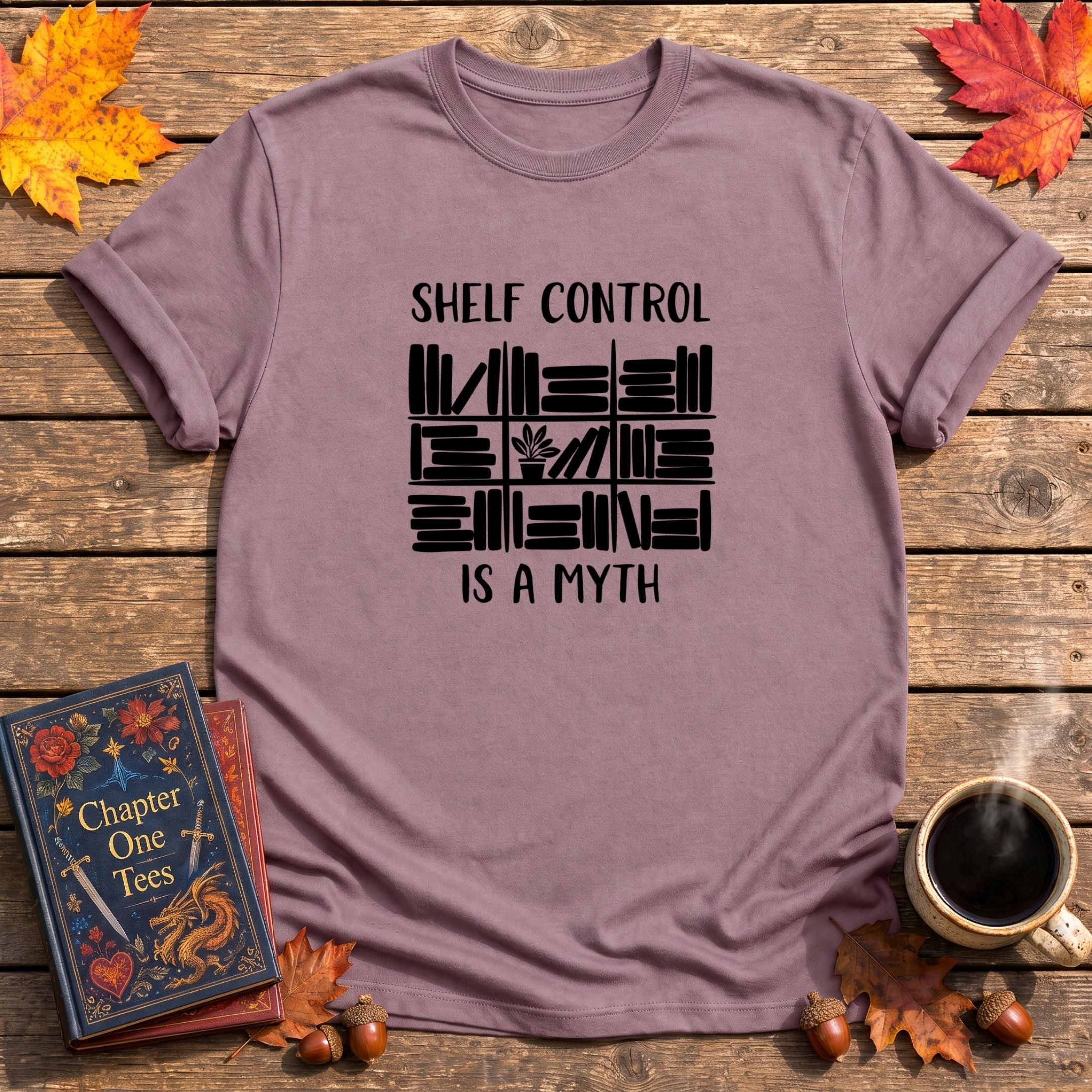 Shelf Control Book T-Shirt