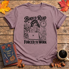 Forced to Work Book T-Shirt