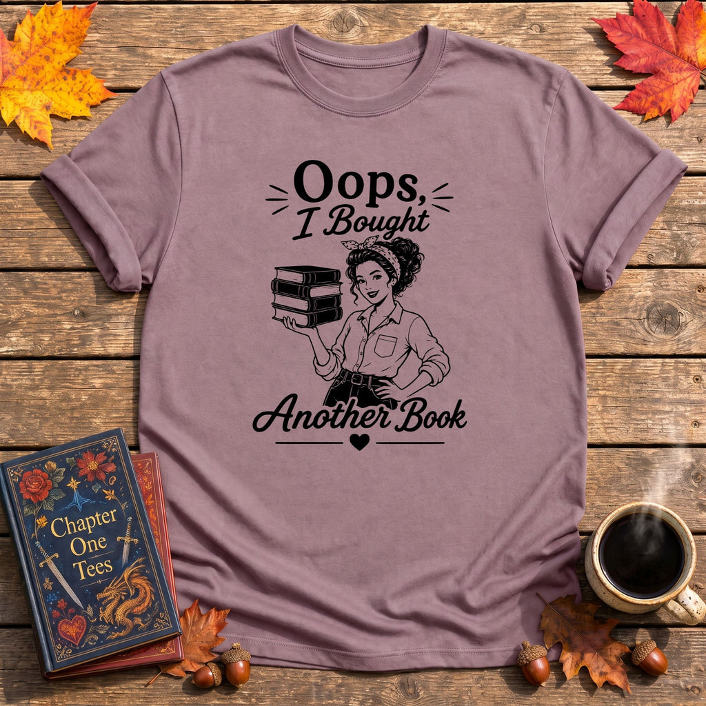 Oops, Book T-Shirt