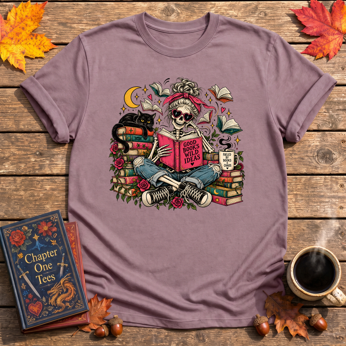 Good Books Wild Ideas T-Shirt