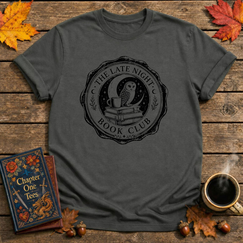 Late Night Book CC T-Shirt