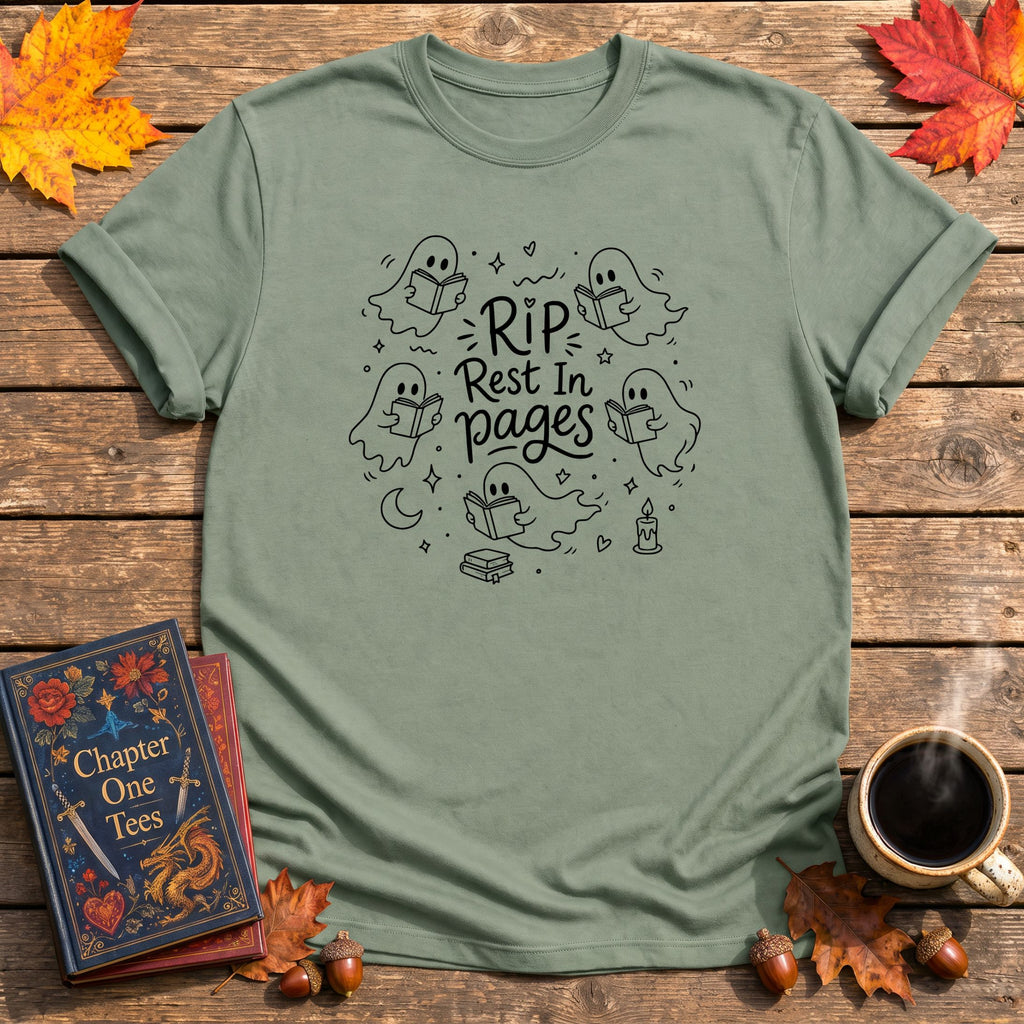 Rest In Pages Book T-Shirt