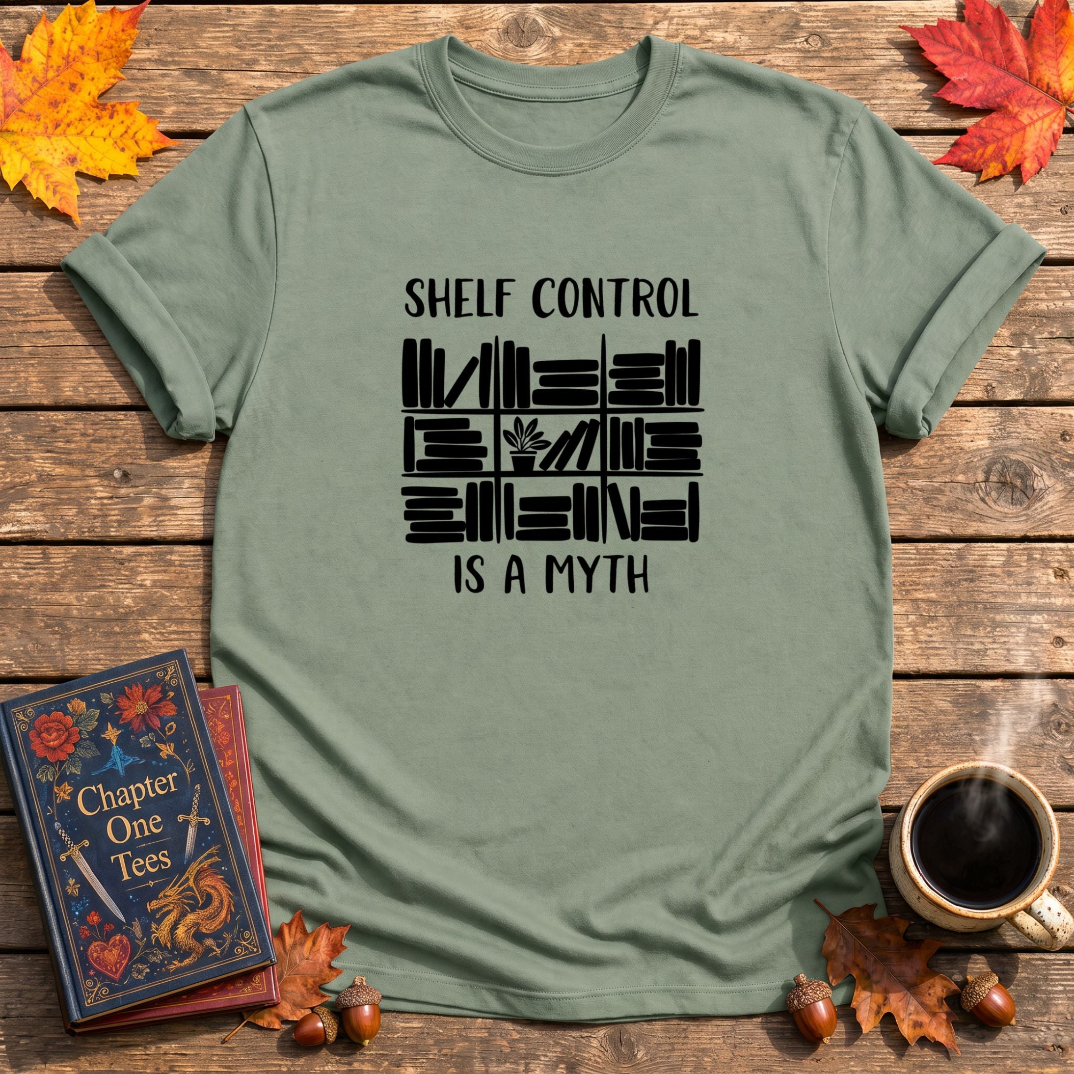 Shelf Control Book T-Shirt