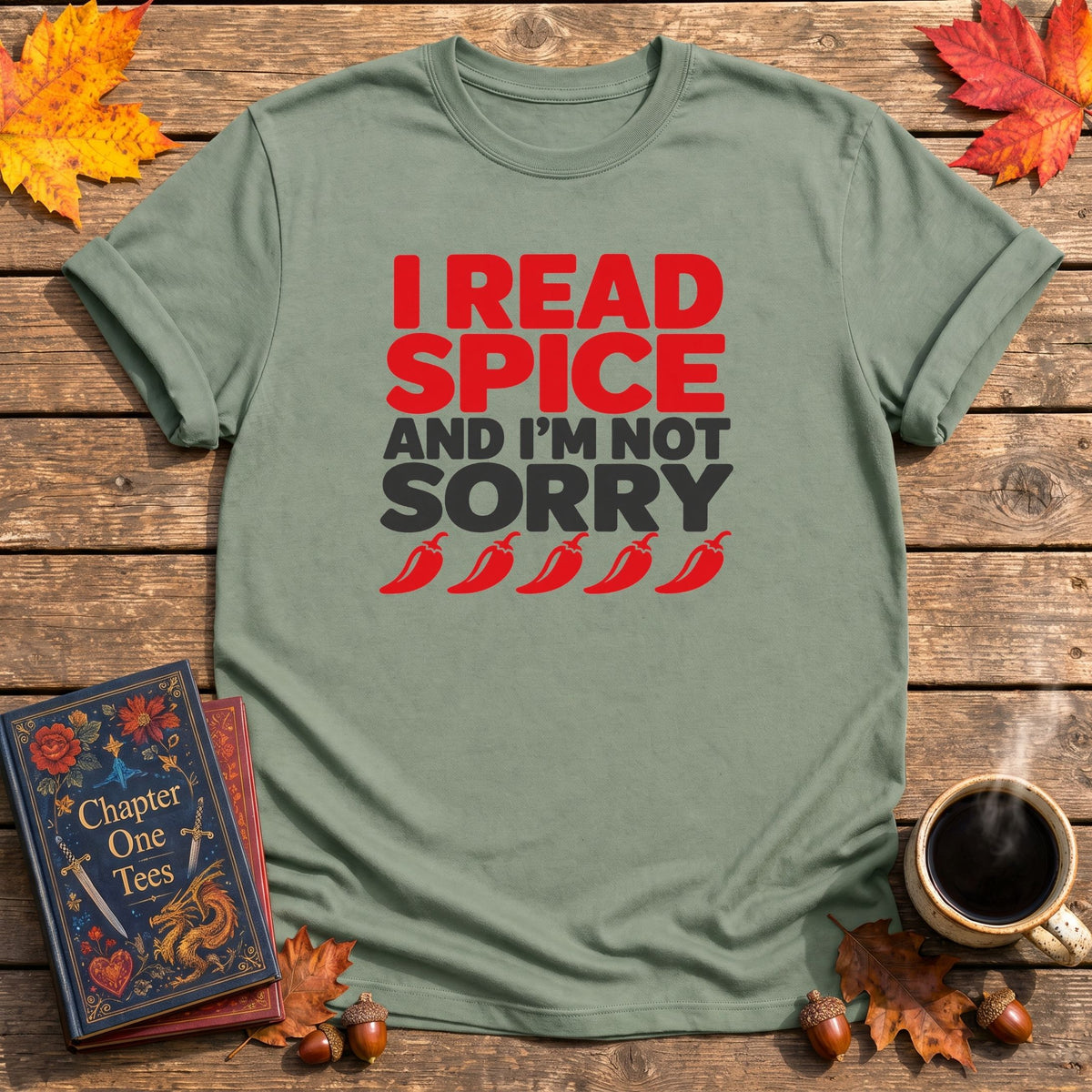 I Read Spice Book T-Shirt