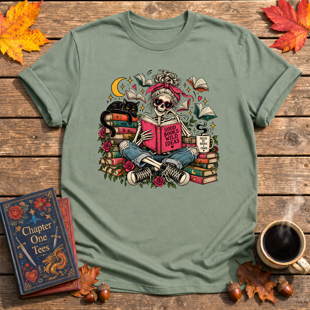 Good Books Wild Ideas T-Shirt