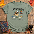 ABIBLIOPHOBIA Book T-Shirt