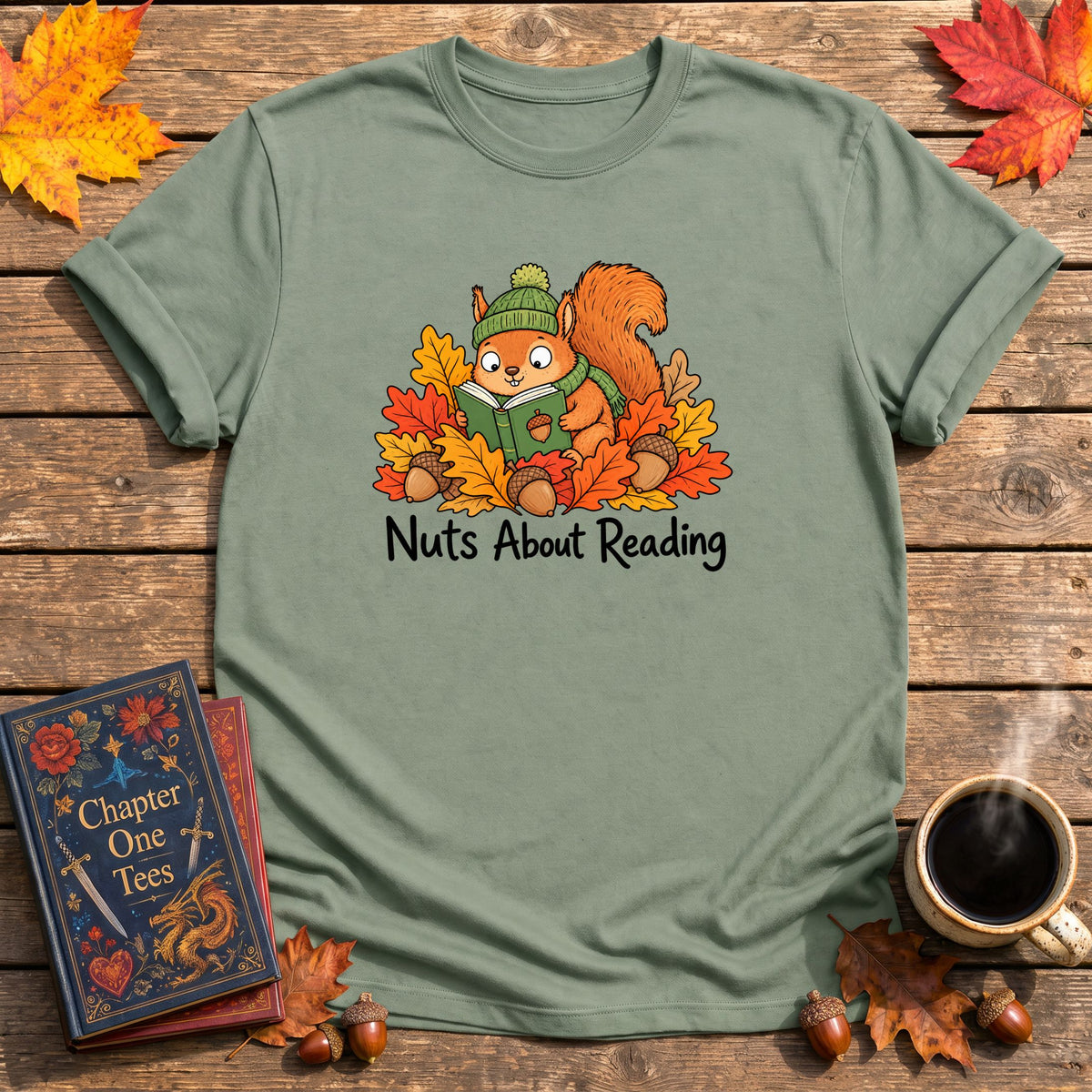 Nuts About Reading T-Shirt