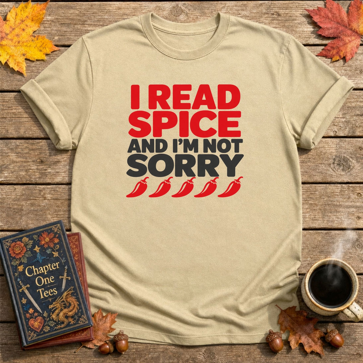 I Read Spice Book T-Shirt