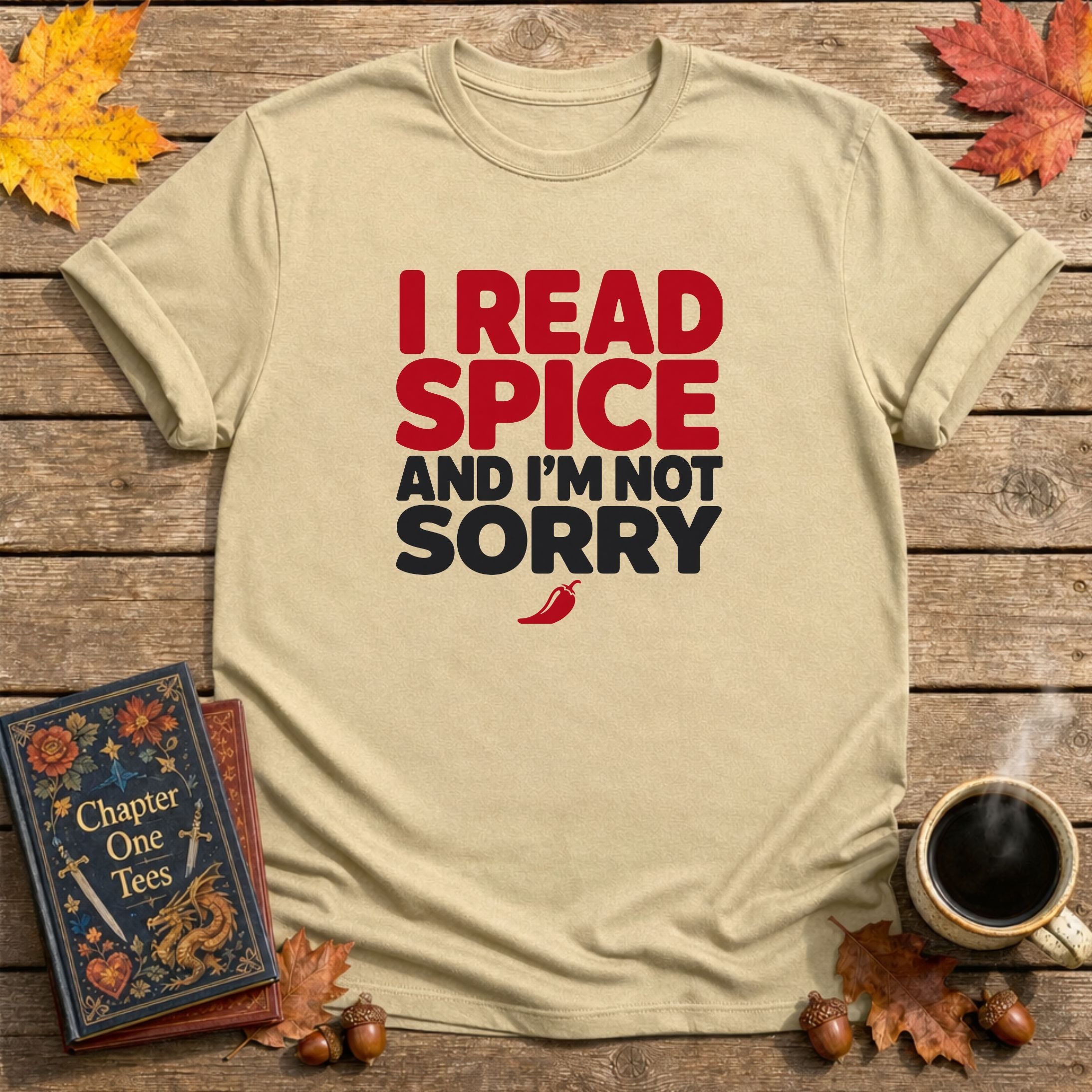 I Read Spice Book T-Shirt