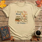 Drink Tea Read Books T-Shirt